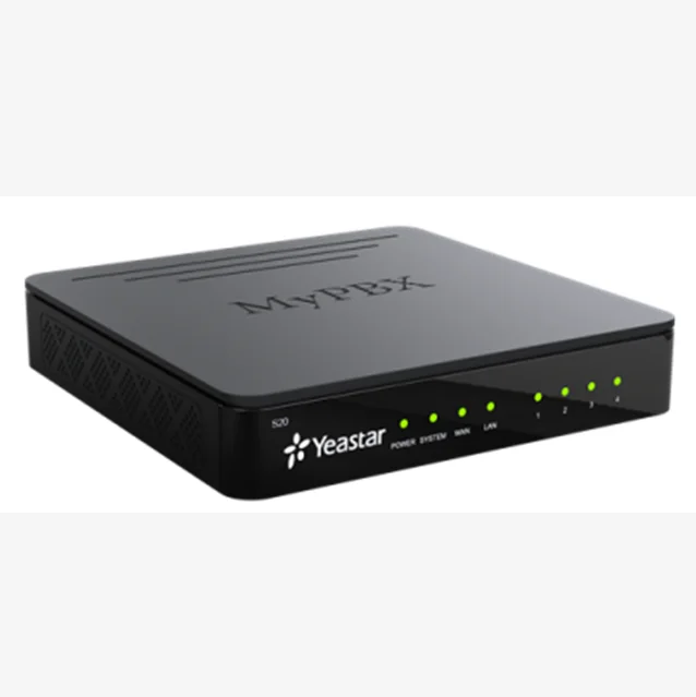 Yeastar S20 VoIP PBX--Grandstream Compact entry-level small business phone system --S20 S50 S100 S300 S412 models
Yeastar S20 VoIP PBX--Grandstream Compact entry-level small business phone system --S20 S50 S100 S300 S412 models