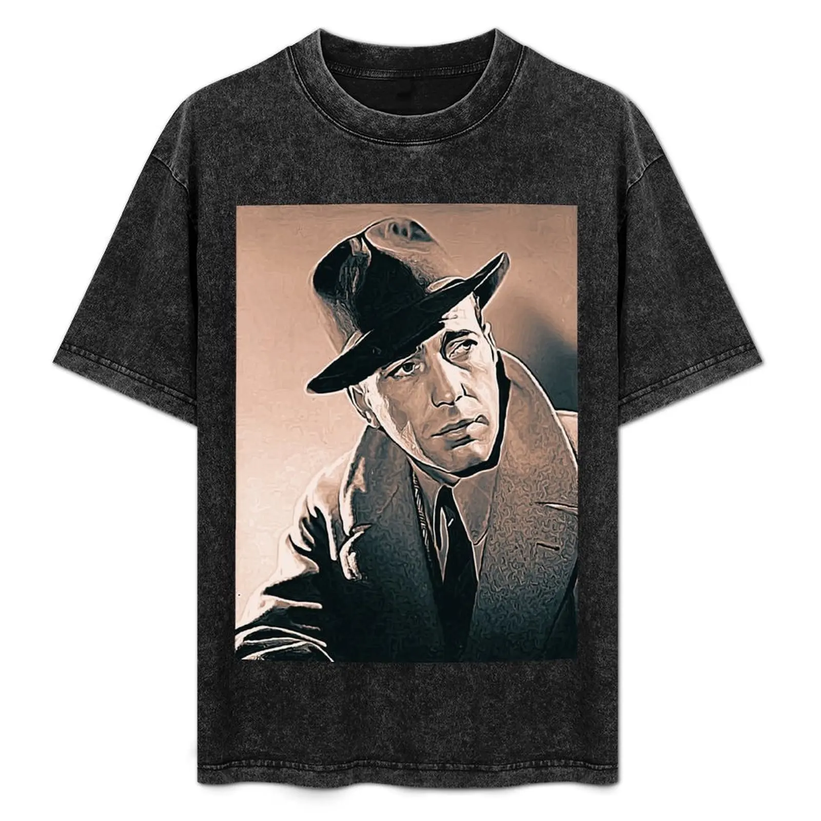 Humphrey Bogart Art - vintage painting - D55 T-Shirt Anime t-shirt new edition black t-shirts for men
Humphrey Bogart Art - vintage painting - D55 T-Shirt Anime t-shirt new edition black t-shirts for men