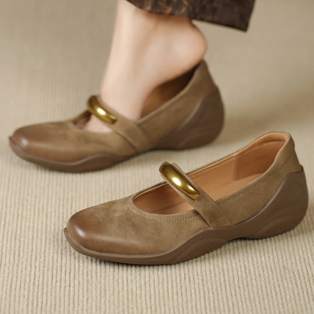 Danxuefei женские слипоны из коровьей кожи с квадратным носком и металлической пряжкой, кроссовки Мэри Джейн на плоской подошве, высококачественная мягкая удобная повседневная обувь 40
Danxuefei женские слипоны из коровьей кожи с квадратным носком и металлической пряжкой, кроссовки Мэри Джейн на плоской подошве, высококачественная мягкая удобная повседневная обувь 40