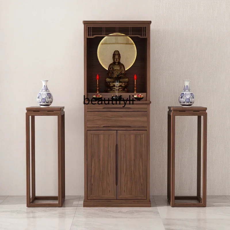 Chinese Style Clothes Closet Solid Wood Altar Cabinet Buddha Cabinet Home Guanyin Worship Table God of Wealth
Chinese Style Clothes Closet Solid Wood Altar Cabinet Buddha Cabinet Home Guanyin Worship Table God of Wealth