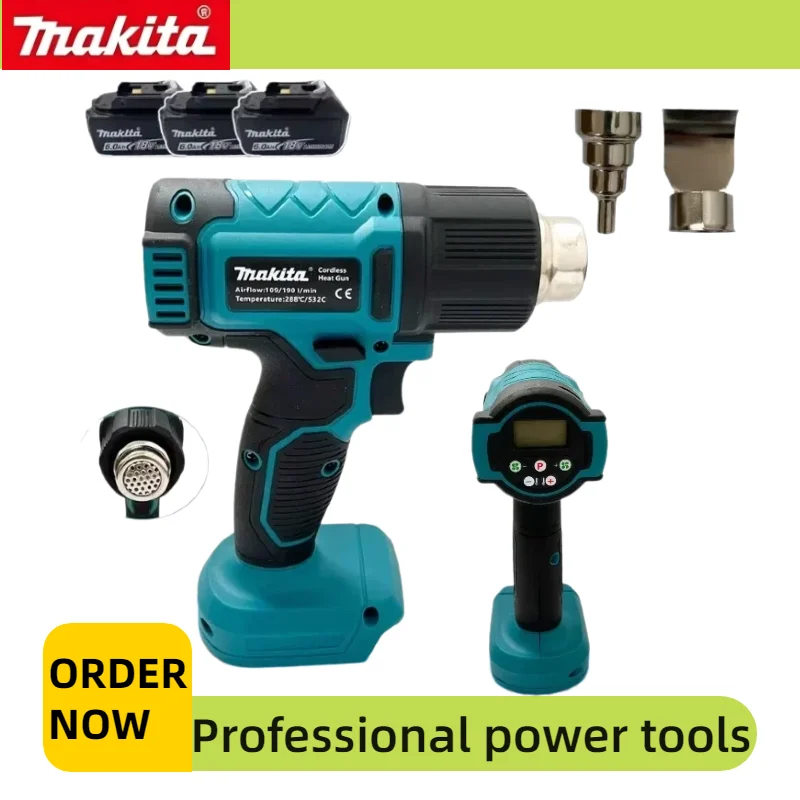 Makita Turbo Jet High Speed Air Blower Cordless Electric Air Duster Violent Wind Design For Car Space Dust Cleaning Work
Makita Turbo Jet High Speed Air Blower Cordless Electric Air Duster Violent Wind Design For Car Space Dust Cleaning Work