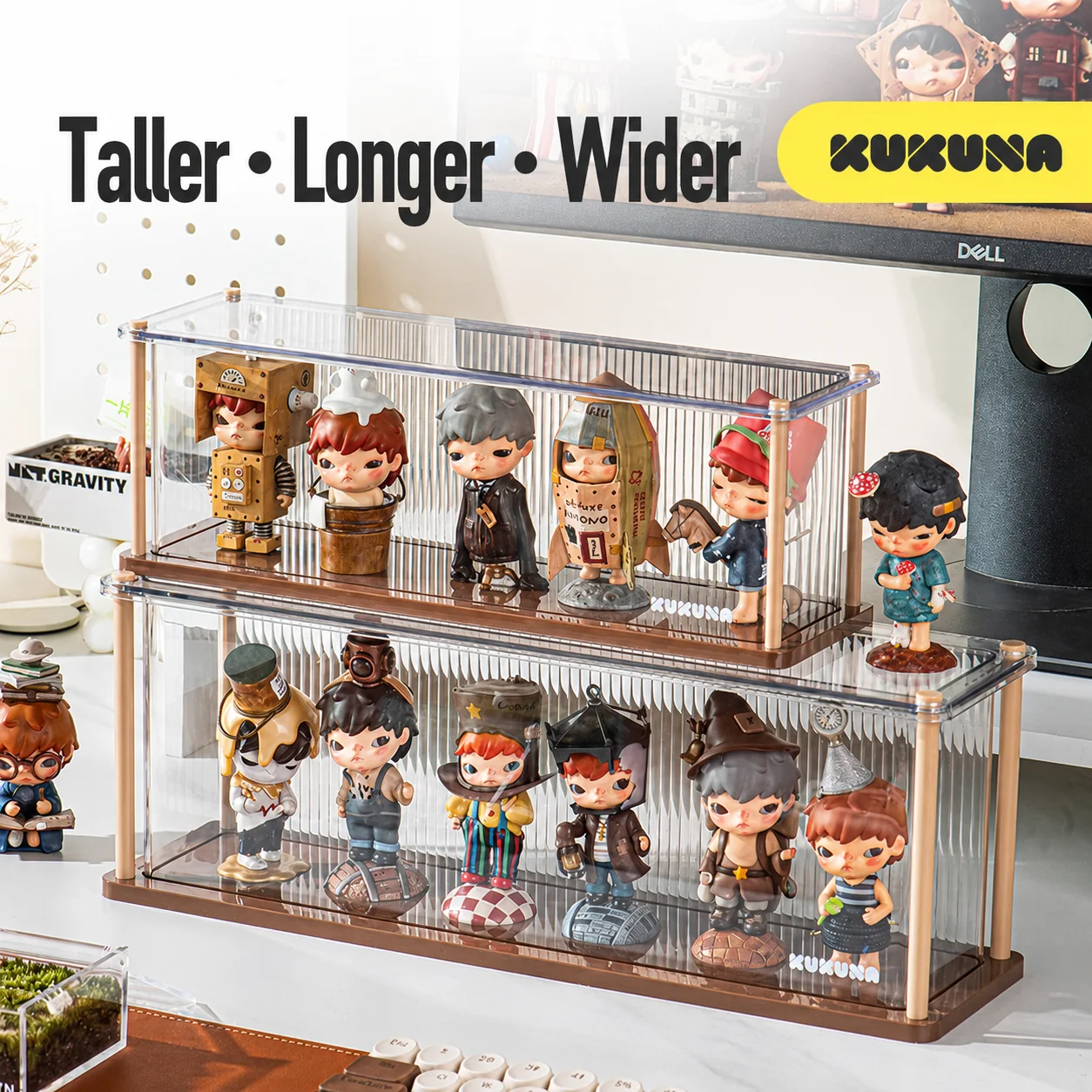 Panoramic Acrylic Display Case, Crystal Clear Dustproof Showcase Box for Figurines and Mini Collectibles
Panoramic Acrylic Display Case, Crystal Clear Dustproof Showcase Box for Figurines and Mini Collectibles