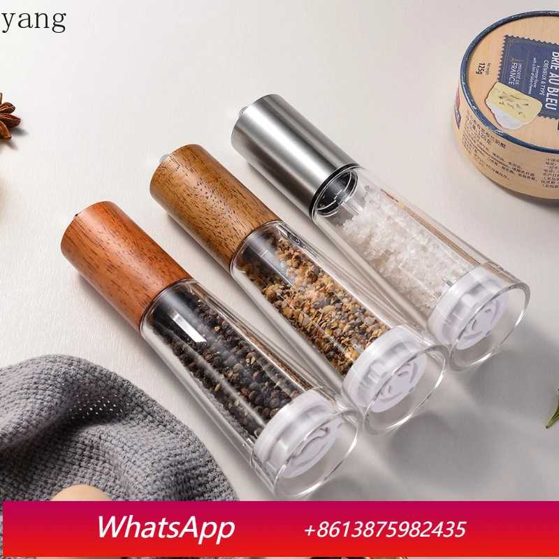 LMM Household Kitchen Manual Fresh Grinding Pepper Stainless Steel Grinding Bottle Seasoning Bottle Jar
LMM Household Kitchen Manual Fresh Grinding Pepper Stainless Steel Grinding Bottle Seasoning Bottle Jar