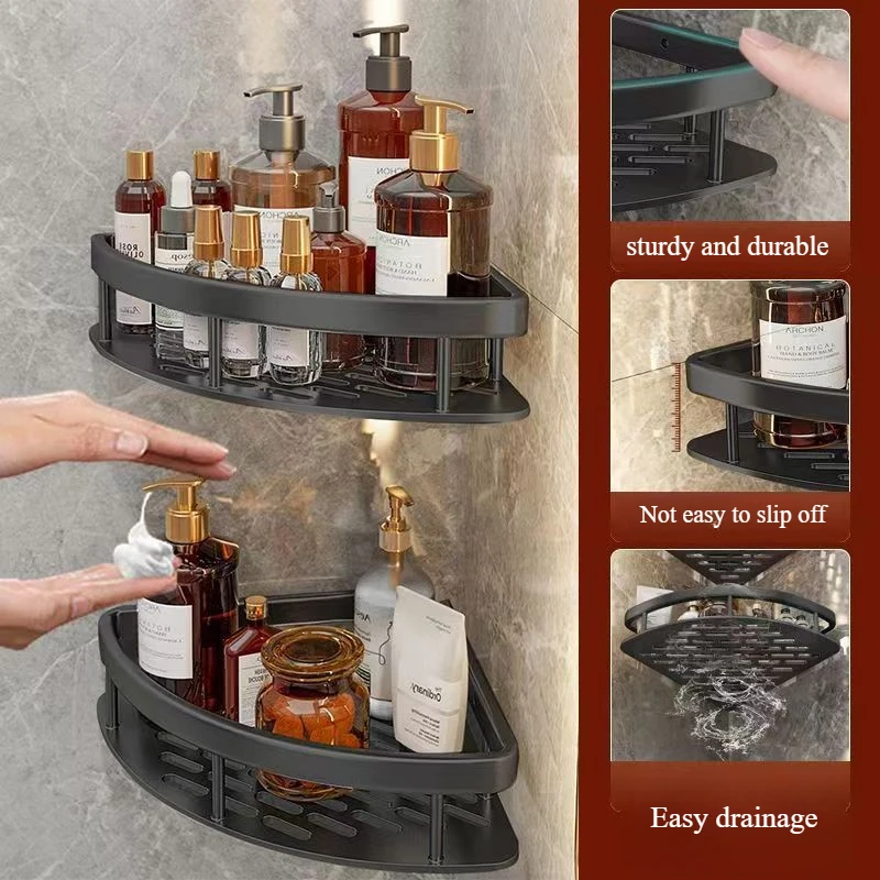 Bathroom shelves no punch toilet corner sink wall mounted restroom bathroom triangle storage bathroom shelf
Bathroom shelves no punch toilet corner sink wall mounted restroom bathroom triangle storage bathroom shelf