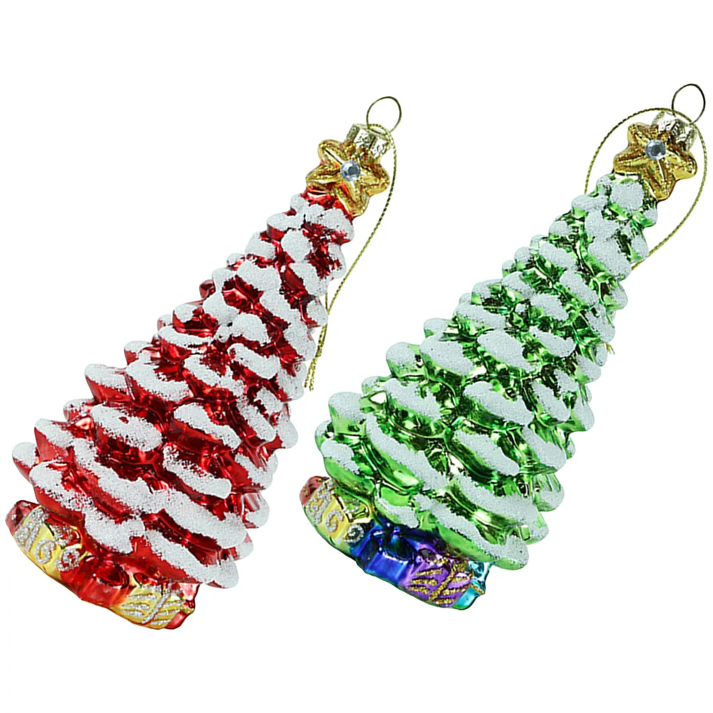 2Pcs Christmas Tree Hanging Ornaments Glass Xmas Pendant Decoration for Tree Tabletop Fireplace Christmas Party Decor
2Pcs Christmas Tree Hanging Ornaments Glass Xmas Pendant Decoration for Tree Tabletop Fireplace Christmas Party Decor