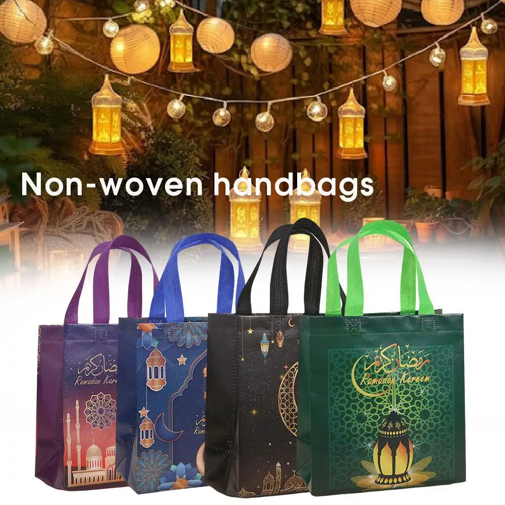 Ramadan Mubarak Candy Bags Non-woven Fabric Gift Bags Wrapping Handle Muslim Goodie Pouches Supplies Gifts Festival Treat E H5D6
Ramadan Mubarak Candy Bags Non-woven Fabric Gift Bags Wrapping Handle Muslim Goodie Pouches Supplies Gifts Festival Treat E H5D6
