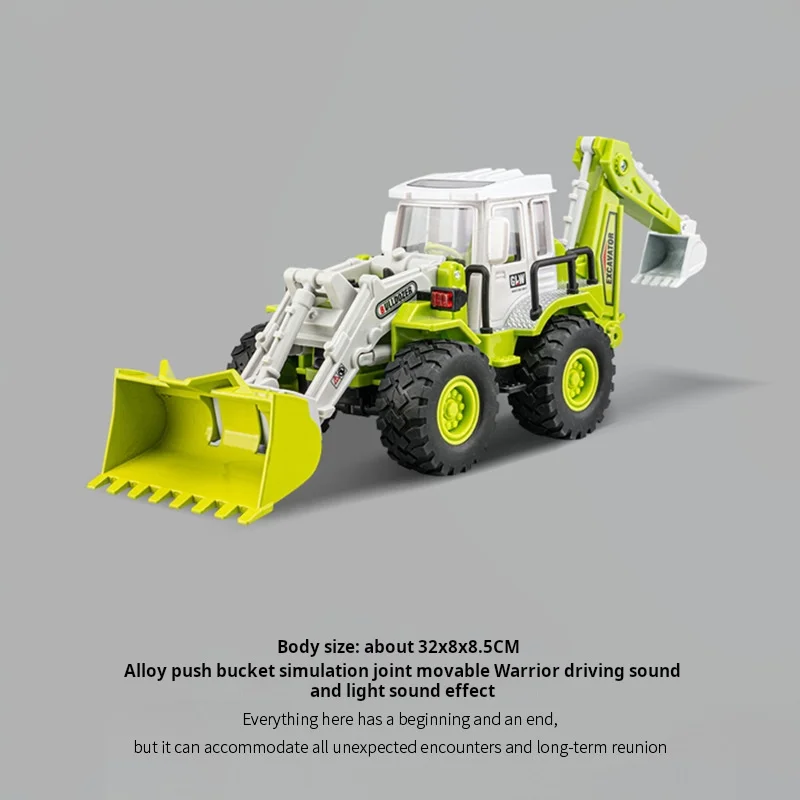 Детский бульдозер, экскаватор, литой автомобиль, легкий и звуковой инженерный грузовик, строительные игрушки из сплава для детей, подарки для мальчиков
Детский бульдозер, экскаватор, литой автомобиль, легкий и звуковой инженерный грузовик, строительные игрушки из сплава для детей, подарки для мальчиков