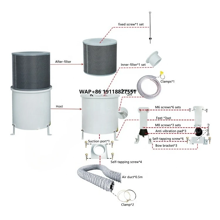 Keep the workshop clean environment industrial environmental protection oil mist collector
Keep the workshop clean environment industrial environmental protection oil mist collector