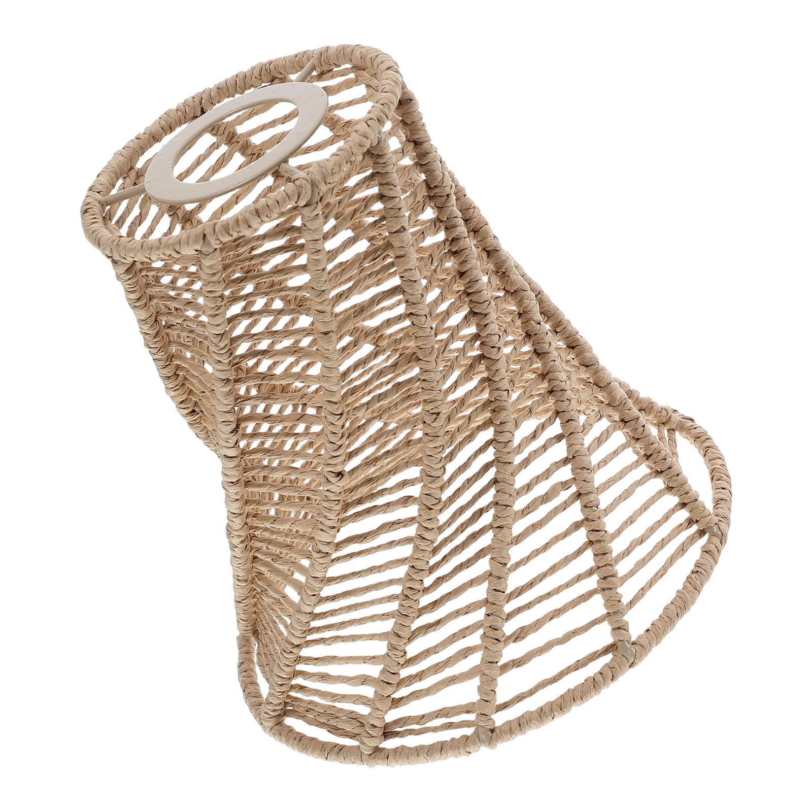 Woven Lampshade Small Rattan Boho Paper Rope Iron Pendant Shades for Ceiling Light Home Decor Bedroom Table Wall CoverVintage
Woven Lampshade Small Rattan Boho Paper Rope Iron Pendant Shades for Ceiling Light Home Decor Bedroom Table Wall CoverVintage