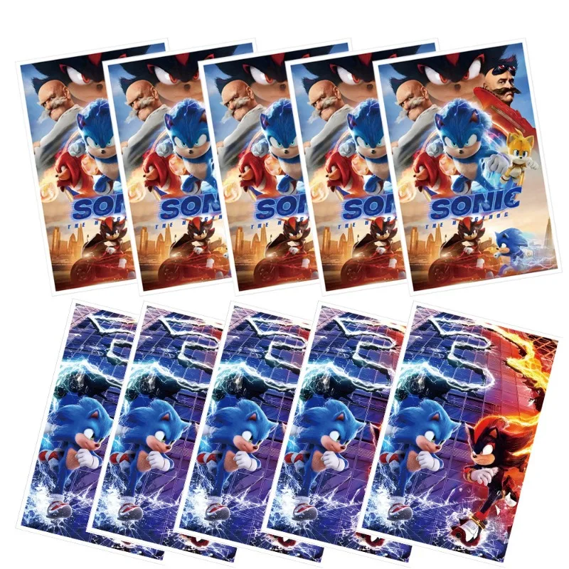 10PCS Sonic The Hedgehog Party Gift Bags with Handles Candy Hand Bags Birthday Party Decor Kids Gift Packing Bag Baby Shower
10PCS Sonic The Hedgehog Party Gift Bags with Handles Candy Hand Bags Birthday Party Decor Kids Gift Packing Bag Baby Shower