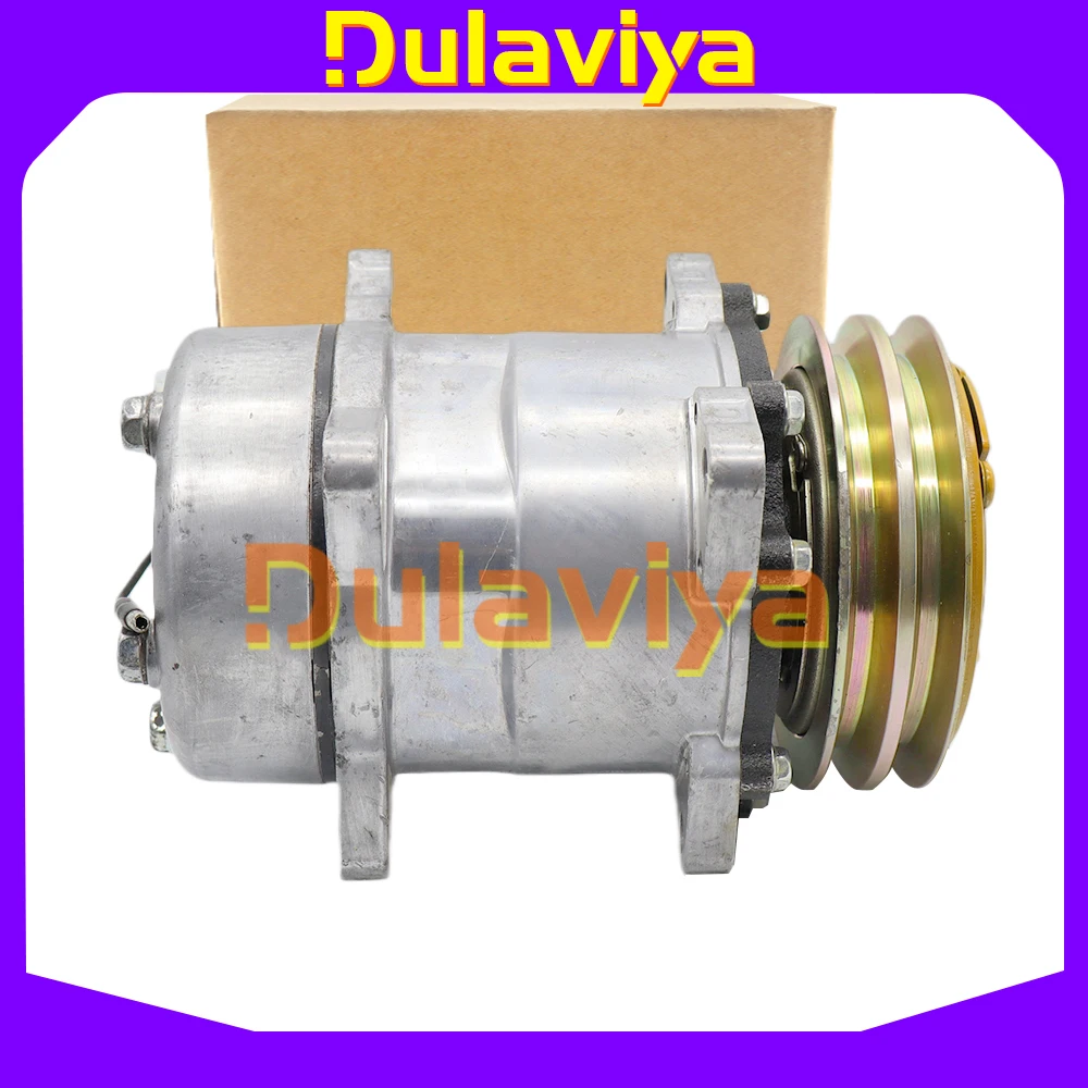 For New AC Compressor Tractor Excavator Heavy Duty Truck Pickup Universal 300-4209 330-1310 1101333 304622 505 905 SD505 SD5H09
For New AC Compressor Tractor Excavator Heavy Duty Truck Pickup Universal 300-4209 330-1310 1101333 304622 505 905 SD505 SD5H09