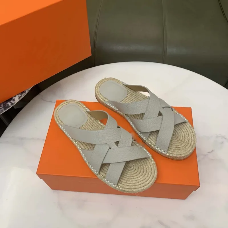 Men Genuine Leather Cross Strap Sandals Summer Woven Jute Sole Design Comfortable Breathable Wear‑resistant Daily Beach Footwear
Men Genuine Leather Cross Strap Sandals Summer Woven Jute Sole Design Comfortable Breathable Wear‑resistant Daily Beach Footwear