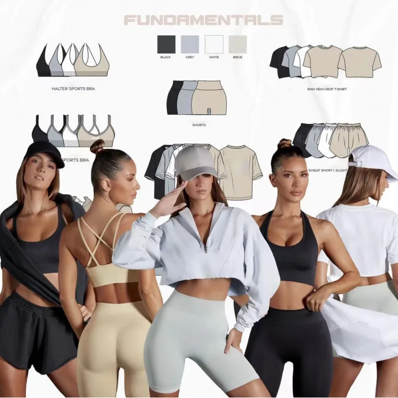 Summer Trendy Seamless Yoga Set-Backless Halter Sports Bra High-Waist Booty Shorts Women's Workout Outfit Quick-Dry Gym Clothes
Summer Trendy Seamless Yoga Set-Backless Halter Sports Bra High-Waist Booty Shorts Women's Workout Outfit Quick-Dry Gym Clothes