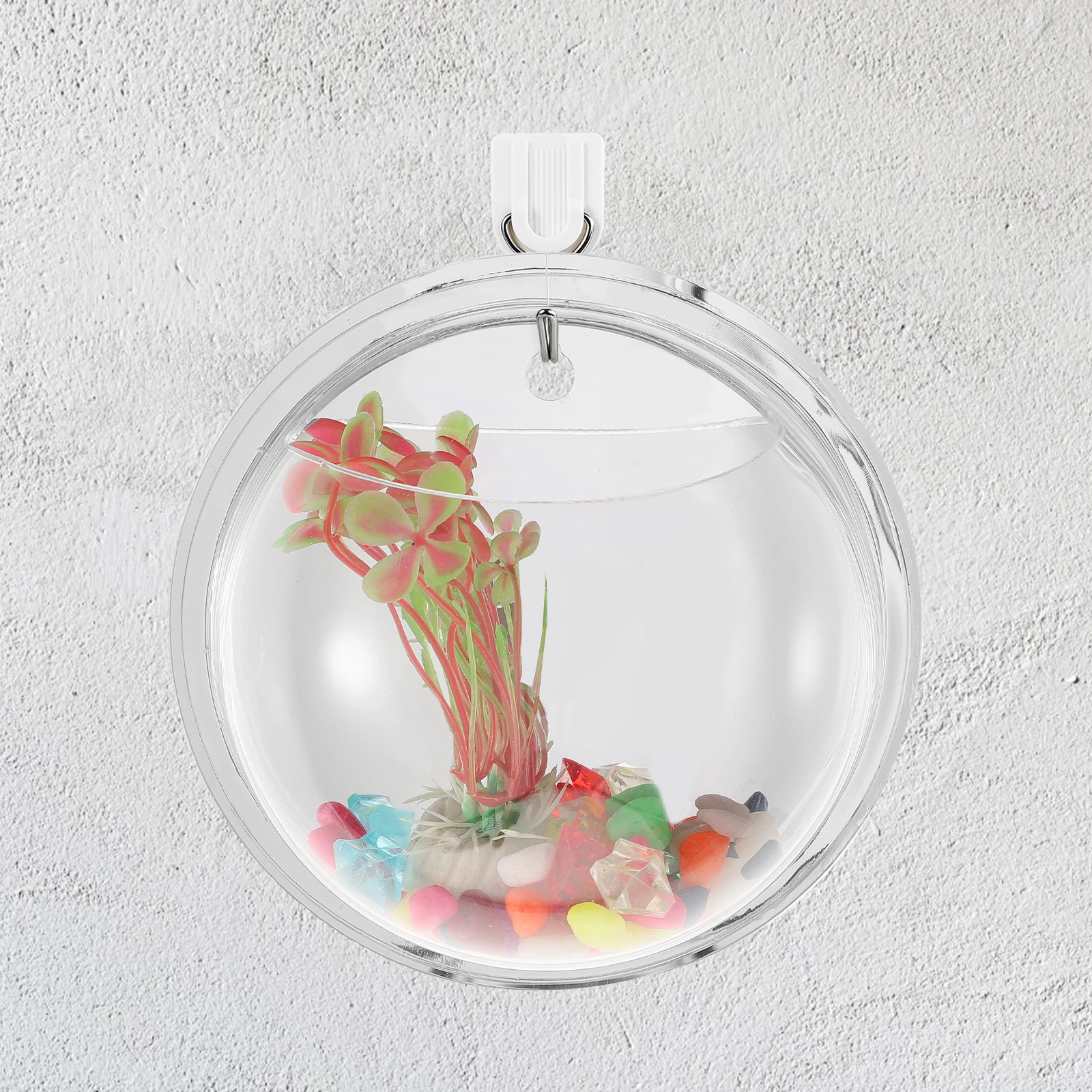 Wall Vase 15cm Diameter Clear Acrylic Hanging Planter Fish Tank Water Plant Decor Wall Mounted Vase Home Pet Supplies
Wall Vase 15cm Diameter Clear Acrylic Hanging Planter Fish Tank Water Plant Decor Wall Mounted Vase Home Pet Supplies