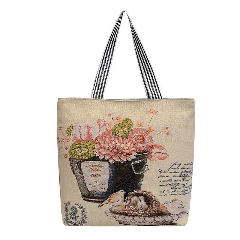 Women Canvas Shoulder Bag London Books Print Ladies Casual Handbag Tote Bag Reusable Large Capacity Cotton Shopping Beach Bag
Women Canvas Shoulder Bag London Books Print Ladies Casual Handbag Tote Bag Reusable Large Capacity Cotton Shopping Beach Bag
