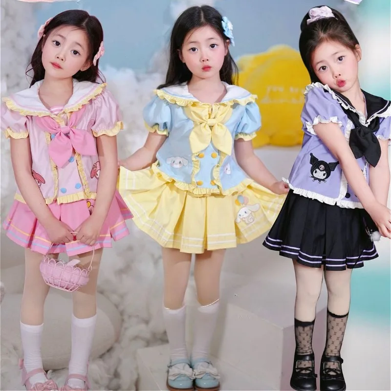 Sanrio Kuromi JK Princess Dress Set Girl Cartoon Anime Accessories My Melody Cinnamoroll Kawaii Dress Set Clothing Gift
Sanrio Kuromi JK Princess Dress Set Girl Cartoon Anime Accessories My Melody Cinnamoroll Kawaii Dress Set Clothing Gift
