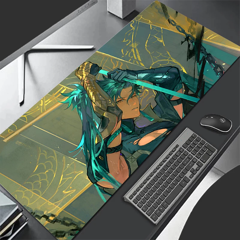 Mousepad Computer Gaming Accessories Keyboard Pad Office PC Rubber Mouse Pad Decoracion Desk W-wuthering Waves Jiyan Mouse Mat
Mousepad Computer Gaming Accessories Keyboard Pad Office PC Rubber Mouse Pad Decoracion Desk W-wuthering Waves Jiyan Mouse Mat