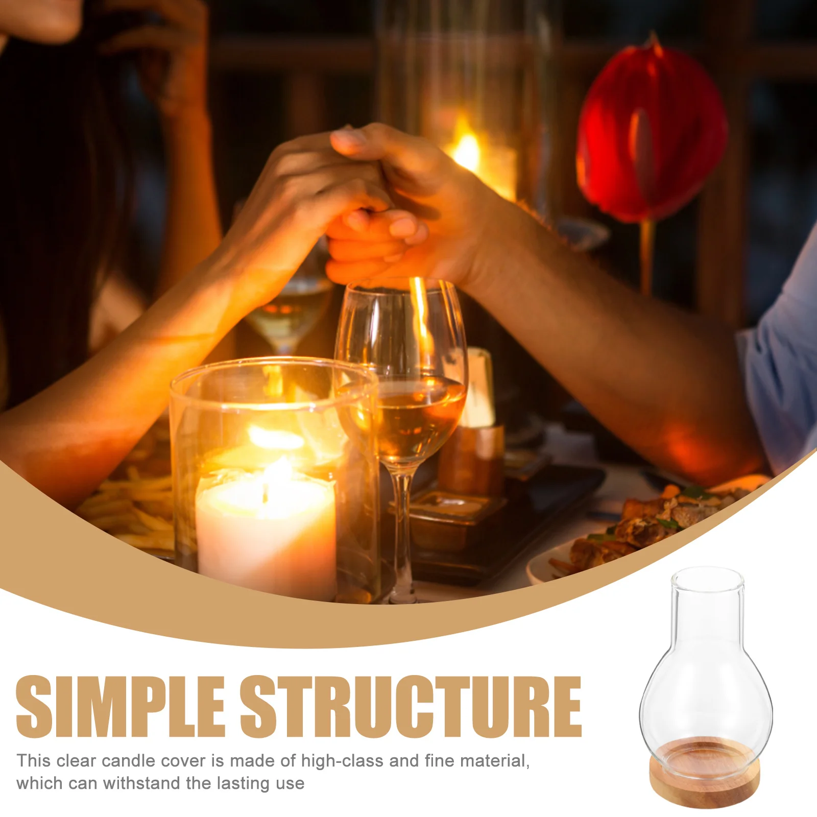 Candles Holder Glass Holders for Candleholder Cylinder Chimney Candlestick Cover Elegant Globes
Candles Holder Glass Holders for Candleholder Cylinder Chimney Candlestick Cover Elegant Globes