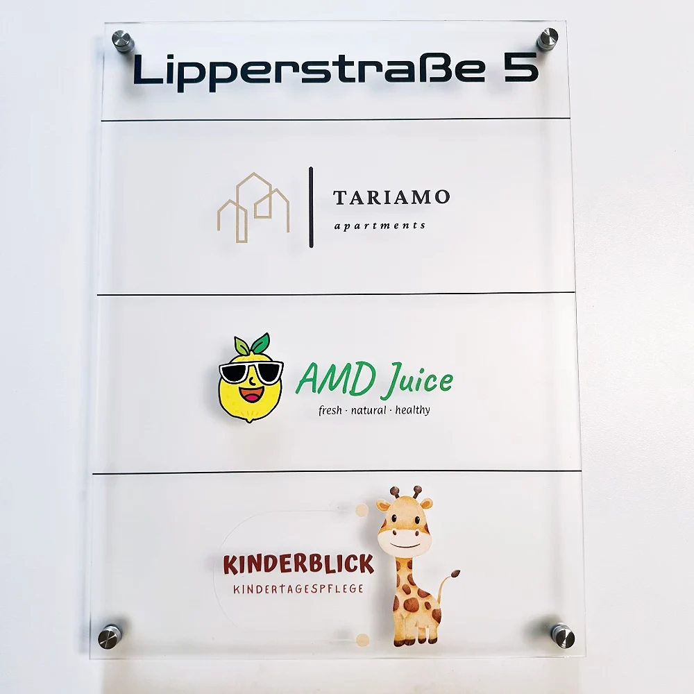 Modern Frosted Transparent Acrylic Outdoor Shop Bar Plaque Company Signboard Store Door Plate Customize Business Logo Letters
Modern Frosted Transparent Acrylic Outdoor Shop Bar Plaque Company Signboard Store Door Plate Customize Business Logo Letters