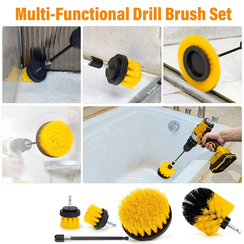 Щетка для электродрели, щетка для чистки, 4 шт., щетка для электродрели, электрическая щетка, щетка-концентратор для автомобиля, щетка для электродрели
Щетка для электродрели, щетка для чистки, 4 шт., щетка для электродрели, электрическая щетка, щетка-концентратор для автомобиля, щетка для электродрели