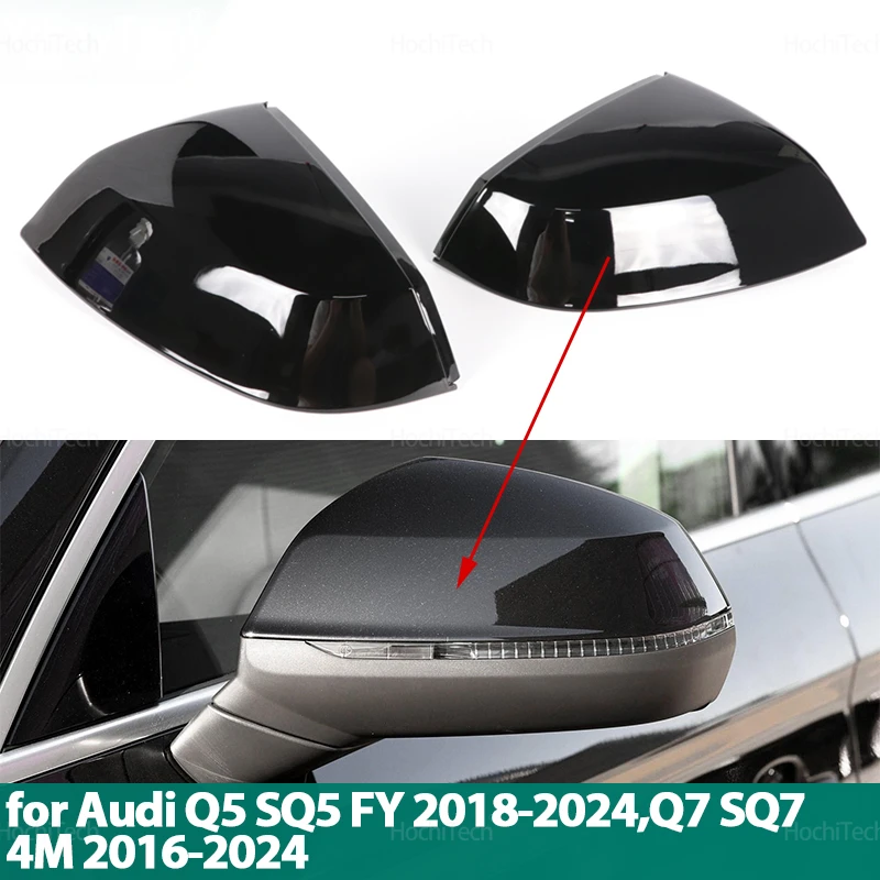 Черные накладки на боковые зеркала заднего вида из углеродного волокна для Audi Q5 SQ5 FY 2018-2024, Q7 SQ7 4M 2016-2024
Черные накладки на боковые зеркала заднего вида из углеродного волокна для Audi Q5 SQ5 FY 2018-2024, Q7 SQ7 4M 2016-2024