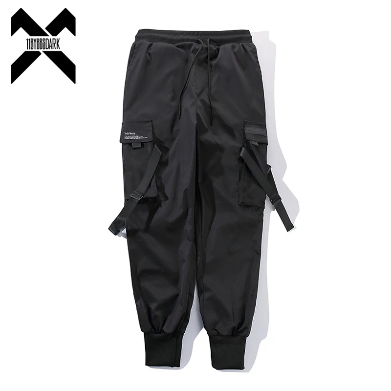 Hip Hop Joggers Pants Men Ribbon Multi-pocket Elastic Waist Harem Pants Streetwear Sweatpants Pencil Pants Techwear
Hip Hop Joggers Pants Men Ribbon Multi-pocket Elastic Waist Harem Pants Streetwear Sweatpants Pencil Pants Techwear