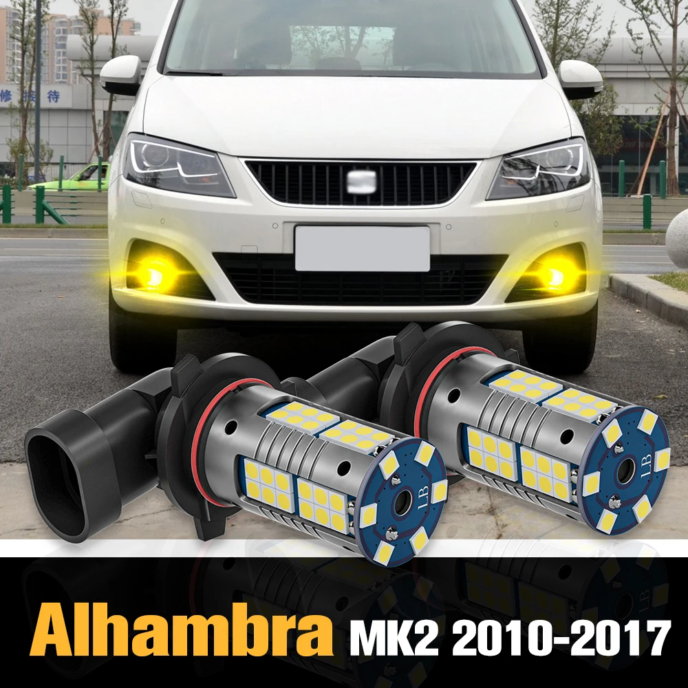 2pcs Canbus LED Fog Light Lamp Accessories For Seat Alhambra MK2 2010-2017 2011 2012 2013 2014 2015 2016
2pcs Canbus LED Fog Light Lamp Accessories For Seat Alhambra MK2 2010-2017 2011 2012 2013 2014 2015 2016