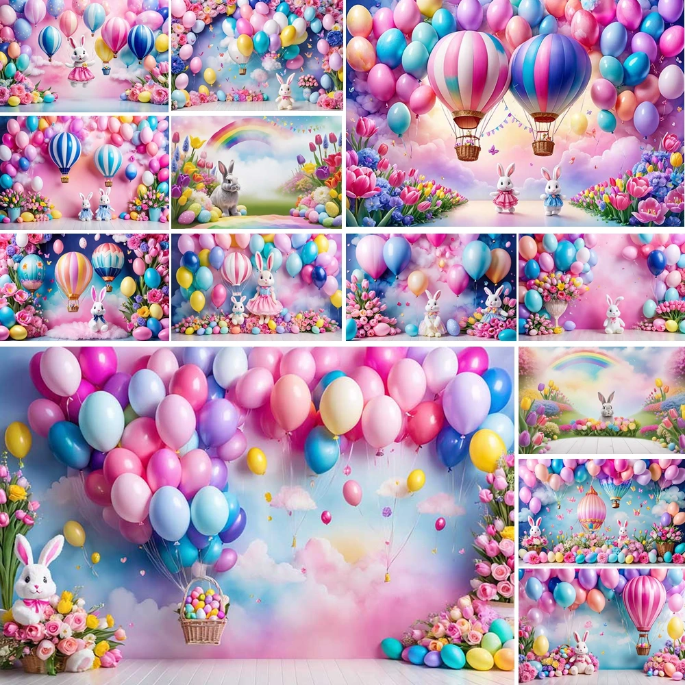 MOON.QG Easter Photographic Background Hot Air Balloon Props Bunny Backdrop Decoration Poster Photography Photobooth Accessories
MOON.QG Easter Photographic Background Hot Air Balloon Props Bunny Backdrop Decoration Poster Photography Photobooth Accessories