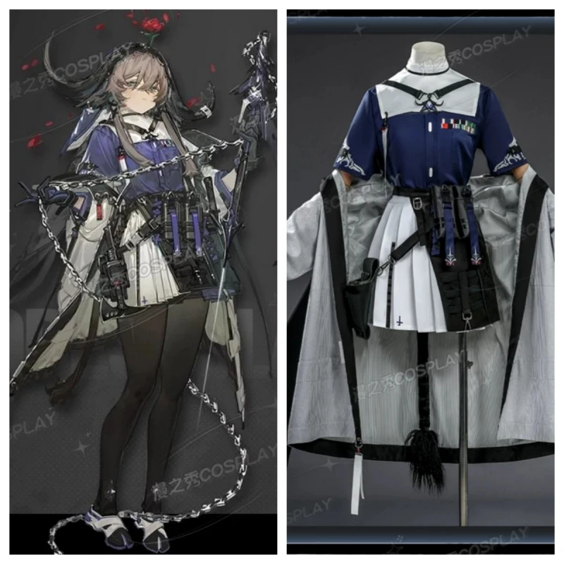 Game Arknights Pallas Cosplay Costume Anime Women Fashion Skirt Coat Uniform Halloween Comic-con Party Suit Role Play Clothing
Game Arknights Pallas Cosplay Costume Anime Women Fashion Skirt Coat Uniform Halloween Comic-con Party Suit Role Play Clothing