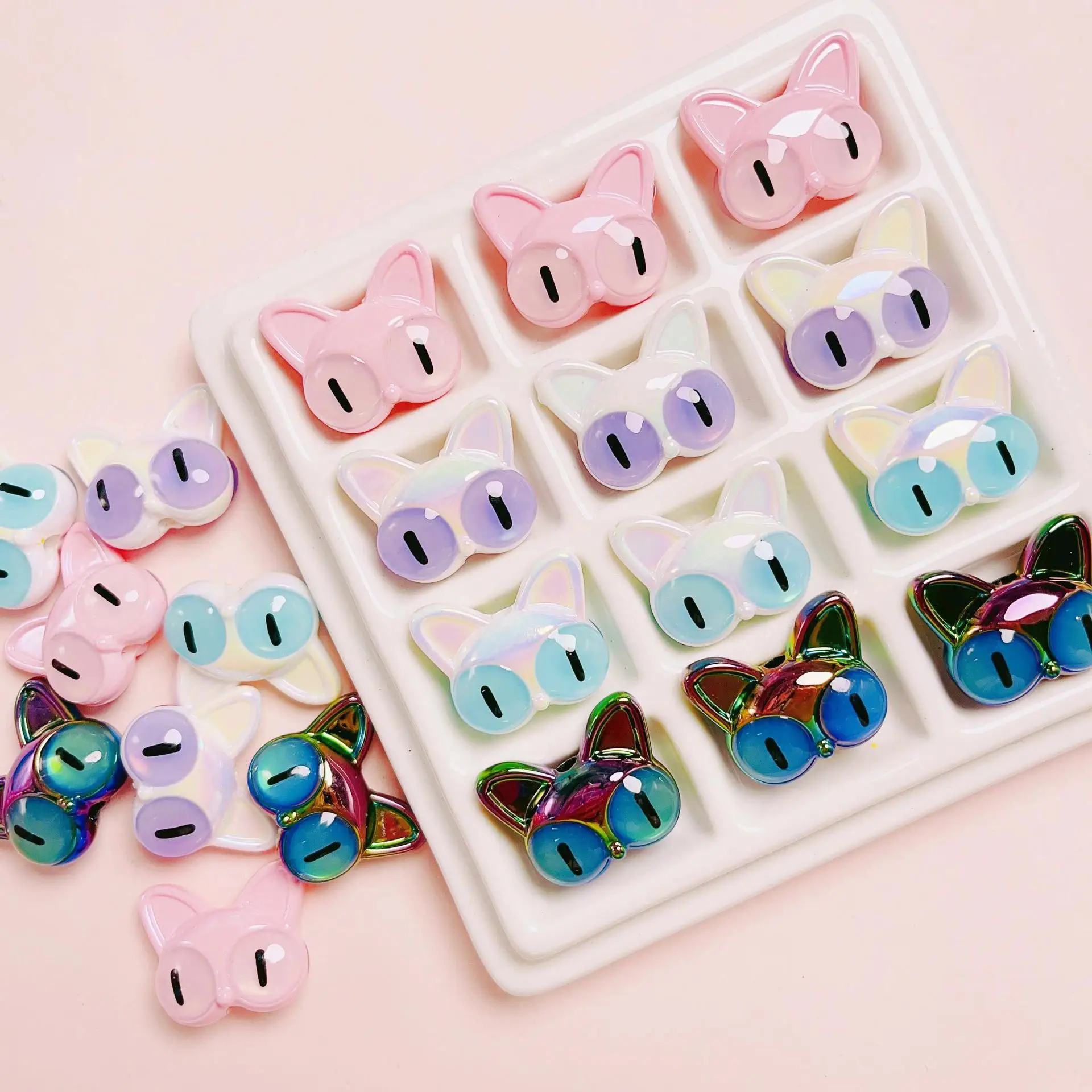 10pcs/lot Newest Cute Animal Cat Eyes Shape Resin Jewelry Beads For Bracelet Necklace Earring Making Ornament Accessories
10pcs/lot Newest Cute Animal Cat Eyes Shape Resin Jewelry Beads For Bracelet Necklace Earring Making Ornament Accessories