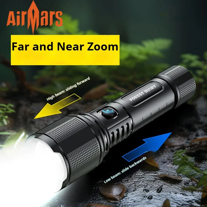 AIRAMRS 2025 Новый уличный фонарик ZF02 Светодиодный фонарик высокого напряжения с аутентичным зумом Водонепроницаемый фонарик Товары для улицы
AIRAMRS 2025 Новый уличный фонарик ZF02 Светодиодный фонарик высокого напряжения с аутентичным зумом Водонепроницаемый фонарик Товары для улицы