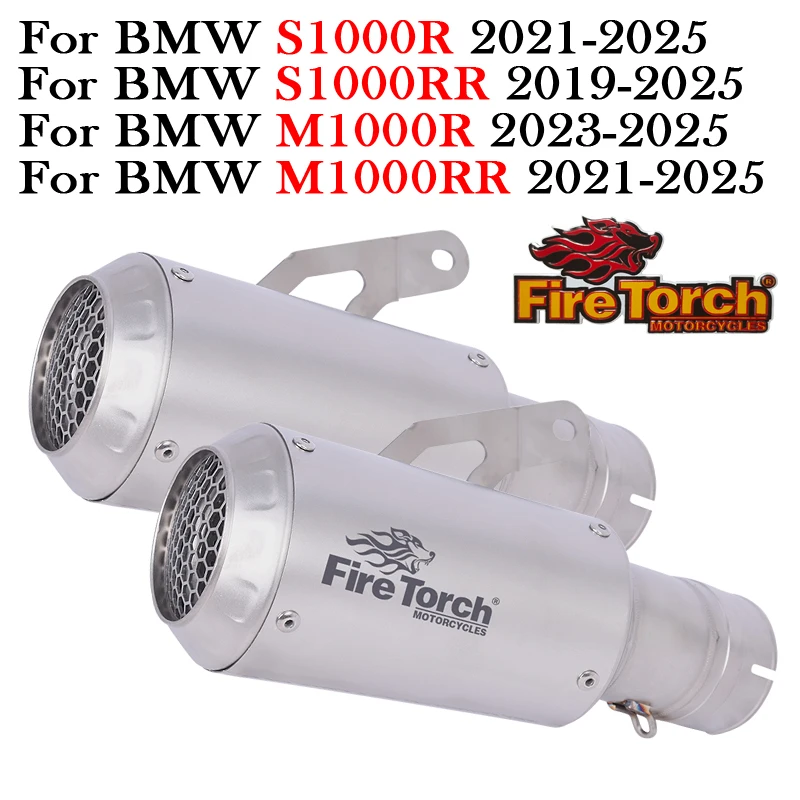 60MM Slip On For BMW S1000R S1000RR M1000R M1000RR 2019 - 2025 Motorcyce Exhaust Modify Muffler Escape Moto Mid Middle Link Pipe
60MM Slip On For BMW S1000R S1000RR M1000R M1000RR 2019 - 2025 Motorcyce Exhaust Modify Muffler Escape Moto Mid Middle Link Pipe