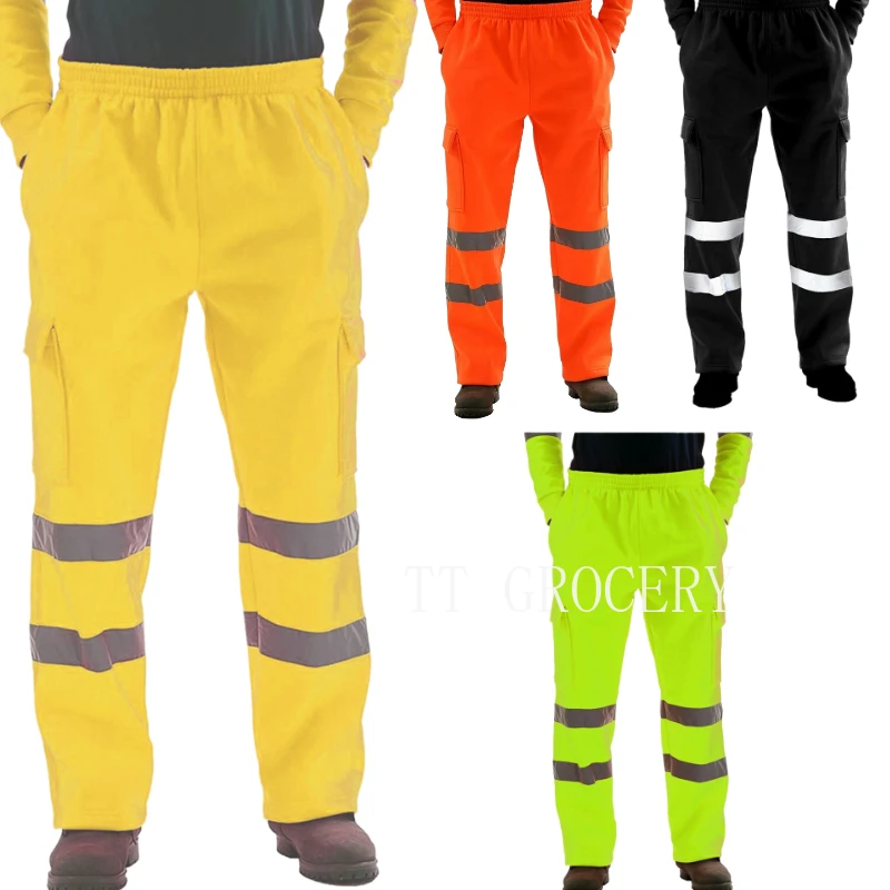 Outdoor Work Safety Men'S Nighttime Casual Pants with Silver Reflective Strips Wear-Resistant Dirt-Resistant Legging Overalls
Outdoor Work Safety Men'S Nighttime Casual Pants with Silver Reflective Strips Wear-Resistant Dirt-Resistant Legging Overalls