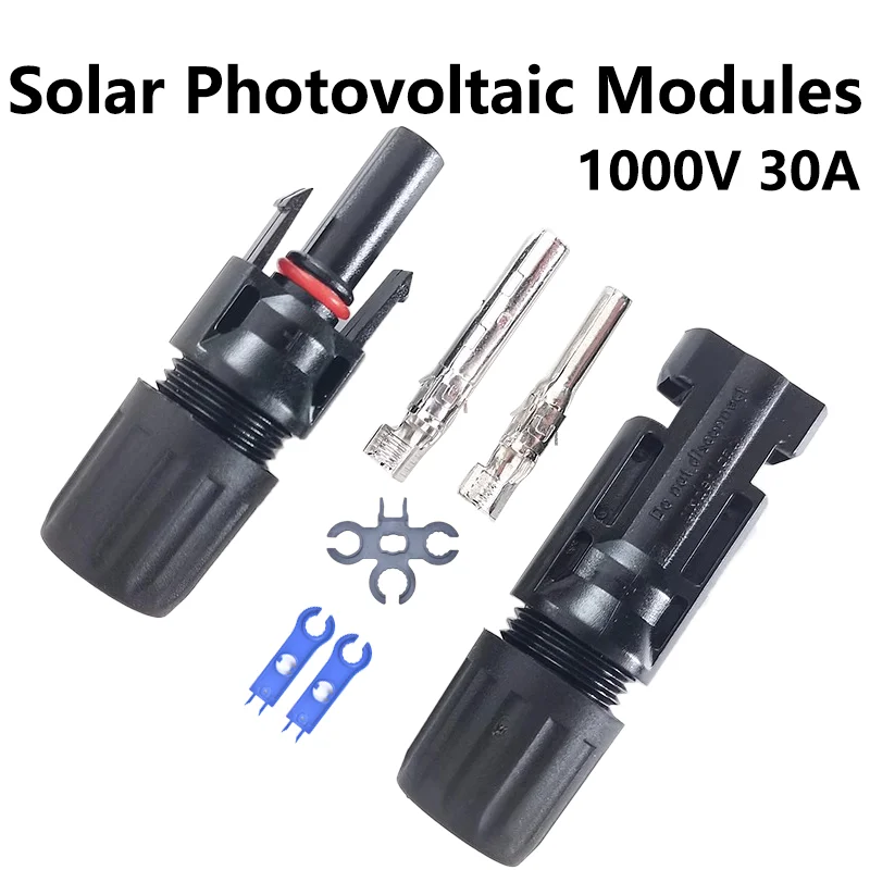 400/200/100/40/20/10 Pcs 1000V 30A Solar Connector Kit Connectors for Solor Panel
400/200/100/40/20/10 Pcs 1000V 30A Solar Connector Kit Connectors for Solor Panel