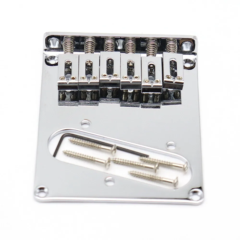 1set TL 6 Saddles Single Coil Bridge Guitar Bridge with Pickups for TL Guitar Chrome
1set TL 6 Saddles Single Coil Bridge Guitar Bridge with Pickups for TL Guitar Chrome