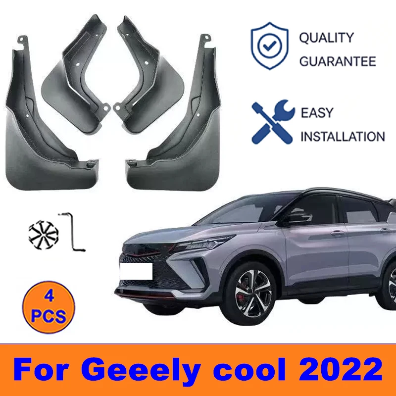 4Pcs Mud Flaps For Geeely Cool 2022 - Splash Guards Front&Rear Wheel Fender Mudguards Car Exterior Protection Accessories
4Pcs Mud Flaps For Geeely Cool 2022 - Splash Guards Front&Rear Wheel Fender Mudguards Car Exterior Protection Accessories