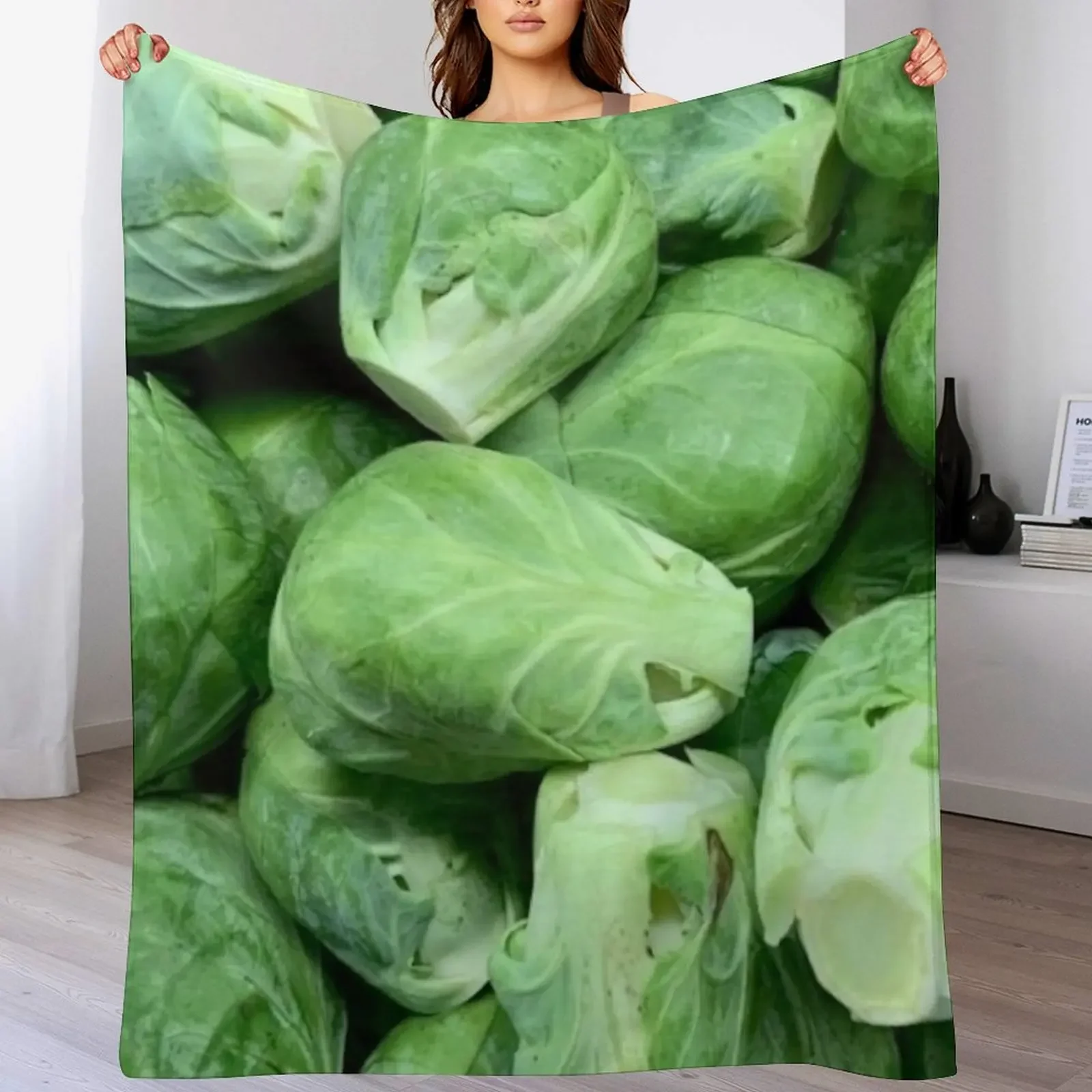 Brussel Sprouts Throw Blanket Soft Plush Plaid Sleeping Bag wednesday Camping Blankets
Brussel Sprouts Throw Blanket Soft Plush Plaid Sleeping Bag wednesday Camping Blankets