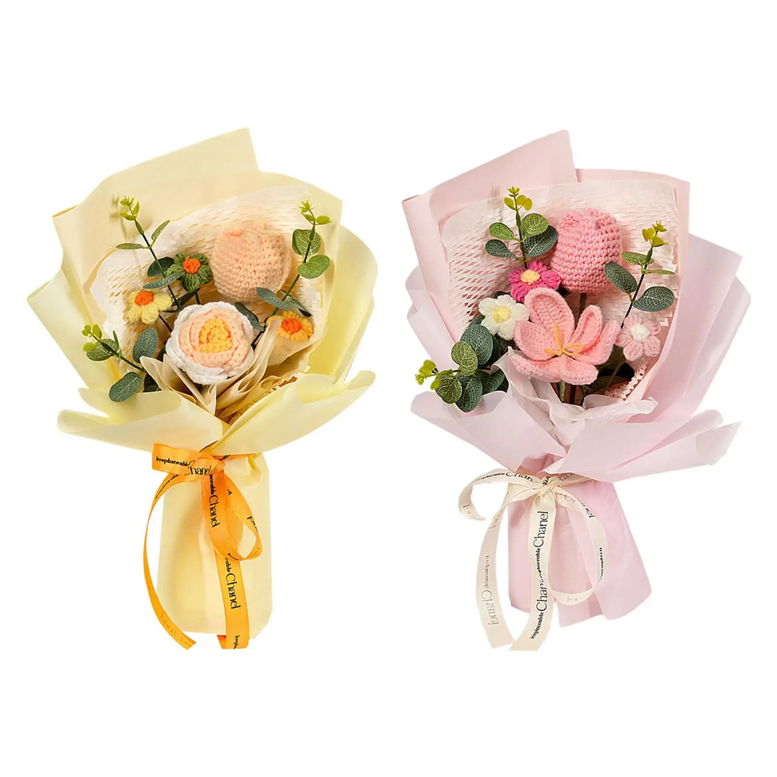 Knitted Bouquet Finished Simulated Flower Red Rose Wool Flower Souvenir Birthday Gift Spring Artificial Flowers Home Decoration
Knitted Bouquet Finished Simulated Flower Red Rose Wool Flower Souvenir Birthday Gift Spring Artificial Flowers Home Decoration
