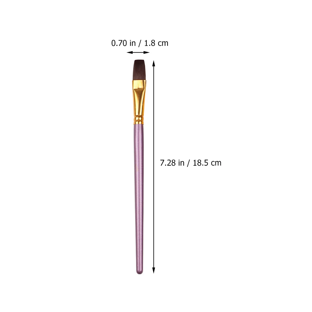 10PCS Oil Brush Premium Nylon Wool Copper Tube Purple H Painting Pen Wooden H Multi purpose Watercolor Art Supplies
10PCS Oil Brush Premium Nylon Wool Copper Tube Purple H Painting Pen Wooden H Multi purpose Watercolor Art Supplies