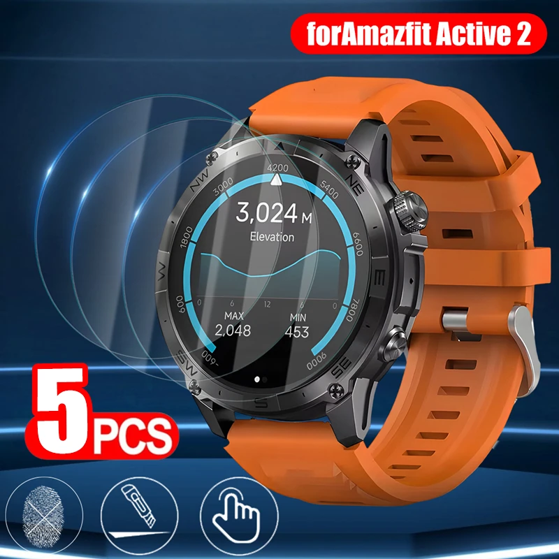 1/5PCS Screen Protector For Amazfit Active 2 Tempered Glass Protective Unthin Scratch Resistant Film For HUAMI Amazfit Active2
1/5PCS Screen Protector For Amazfit Active 2 Tempered Glass Protective Unthin Scratch Resistant Film For HUAMI Amazfit Active2