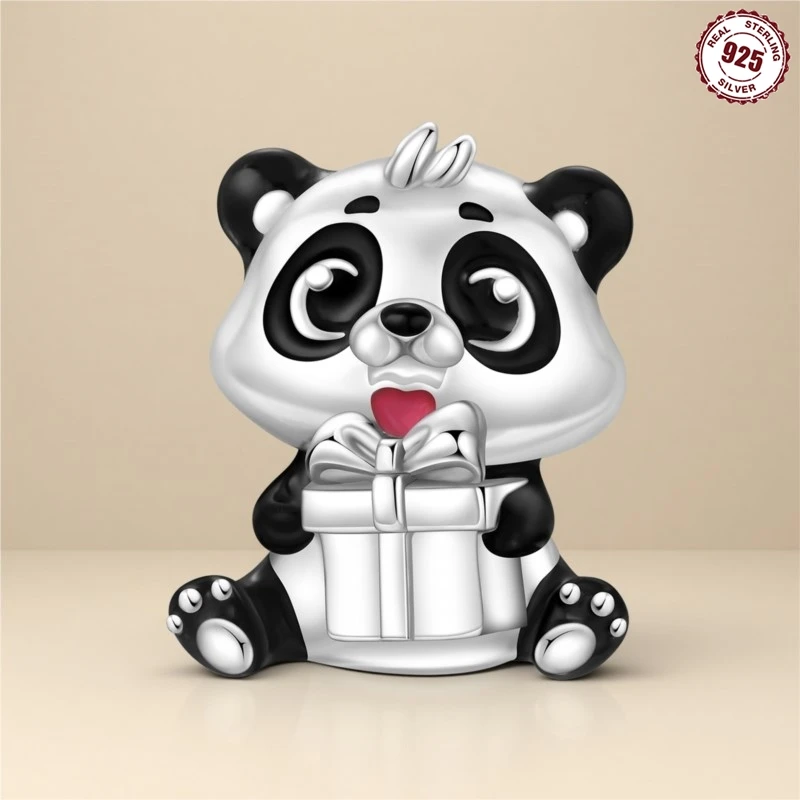 MISEFF, стерлинговое серебро 925 пробы, красная панда, держащий подарок, подвески, бусины, оригинальные браслеты, ювелирные изделия, вечерние подарки на день рождения для женщин
MISEFF, стерлинговое серебро 925 пробы, красная панда, держащий подарок, подвески, бусины, оригинальные браслеты, ювелирные изделия, вечерние подарки на день рождения для женщин
