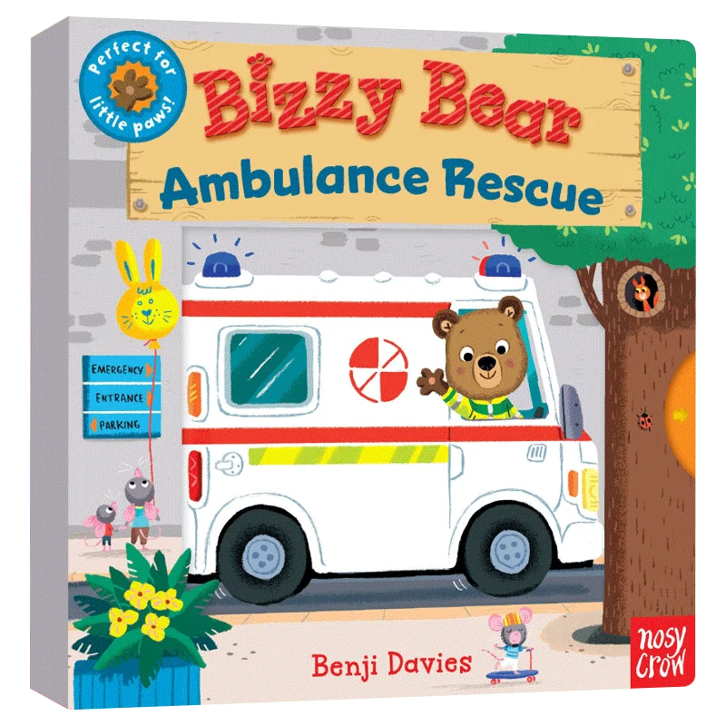 Bizzy Bear Ambulance Rescue, Children's books aged 3 4 5 6, English picture book,
Bizzy Bear Ambulance Rescue, Children's books aged 3 4 5 6, English picture book,