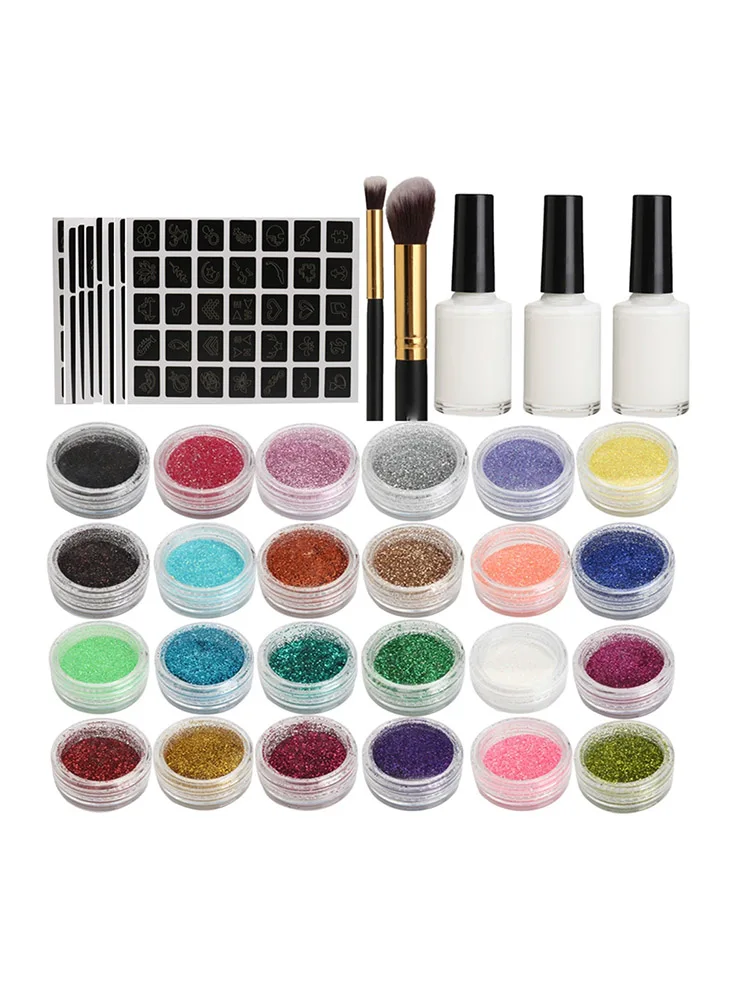 36-Color Nail Art Tattoo DIY Kit Versatile Beauty Manicure Body Art Supply Set for Creative Home Projects
36-Color Nail Art Tattoo DIY Kit Versatile Beauty Manicure Body Art Supply Set for Creative Home Projects
