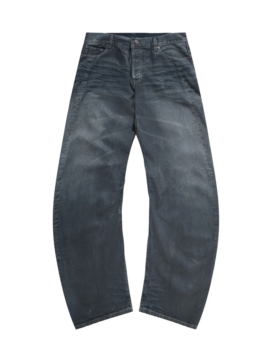 AC 25FW washed old 2006M brushed wax coated wide leg scimitar jeans
AC 25FW washed old 2006M brushed wax coated wide leg scimitar jeans