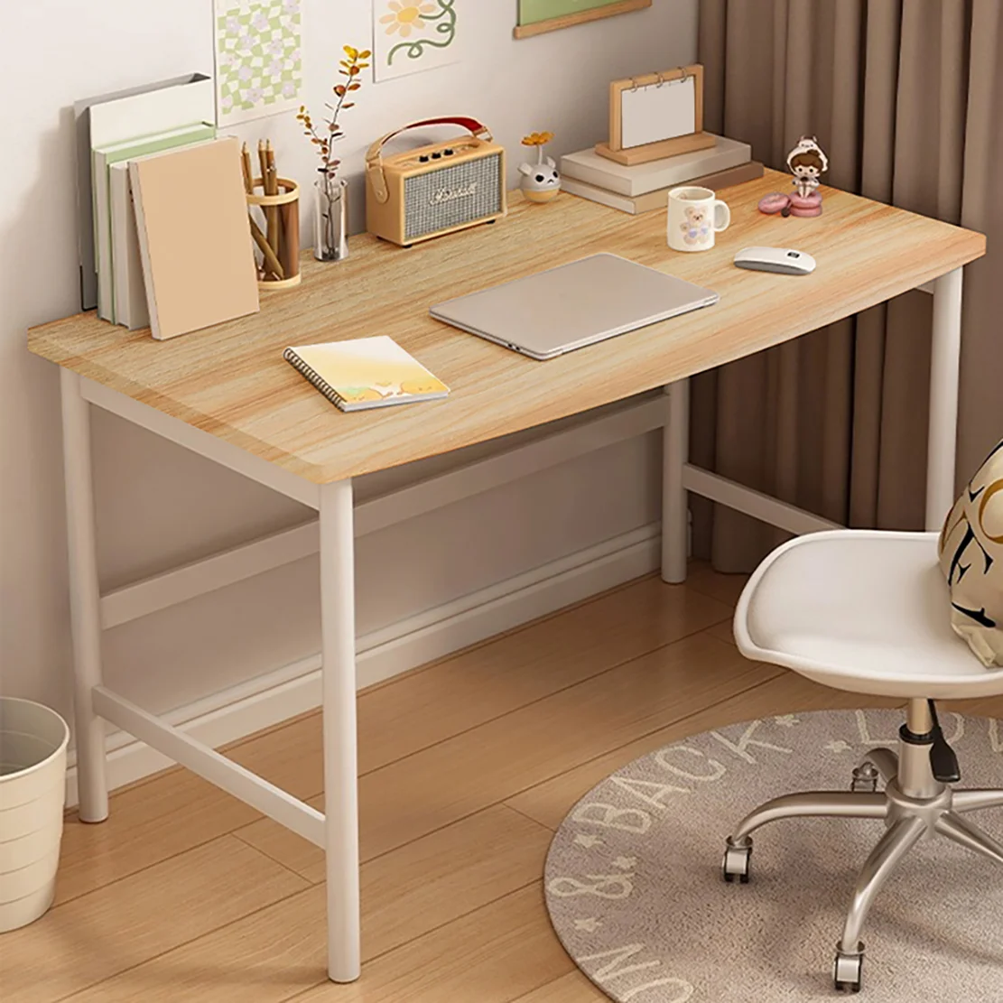 Computer Desk for Small Space Writing Desk Modern Simple Style Home Office Desk Work Table Study Bedroom Desk
Computer Desk for Small Space Writing Desk Modern Simple Style Home Office Desk Work Table Study Bedroom Desk