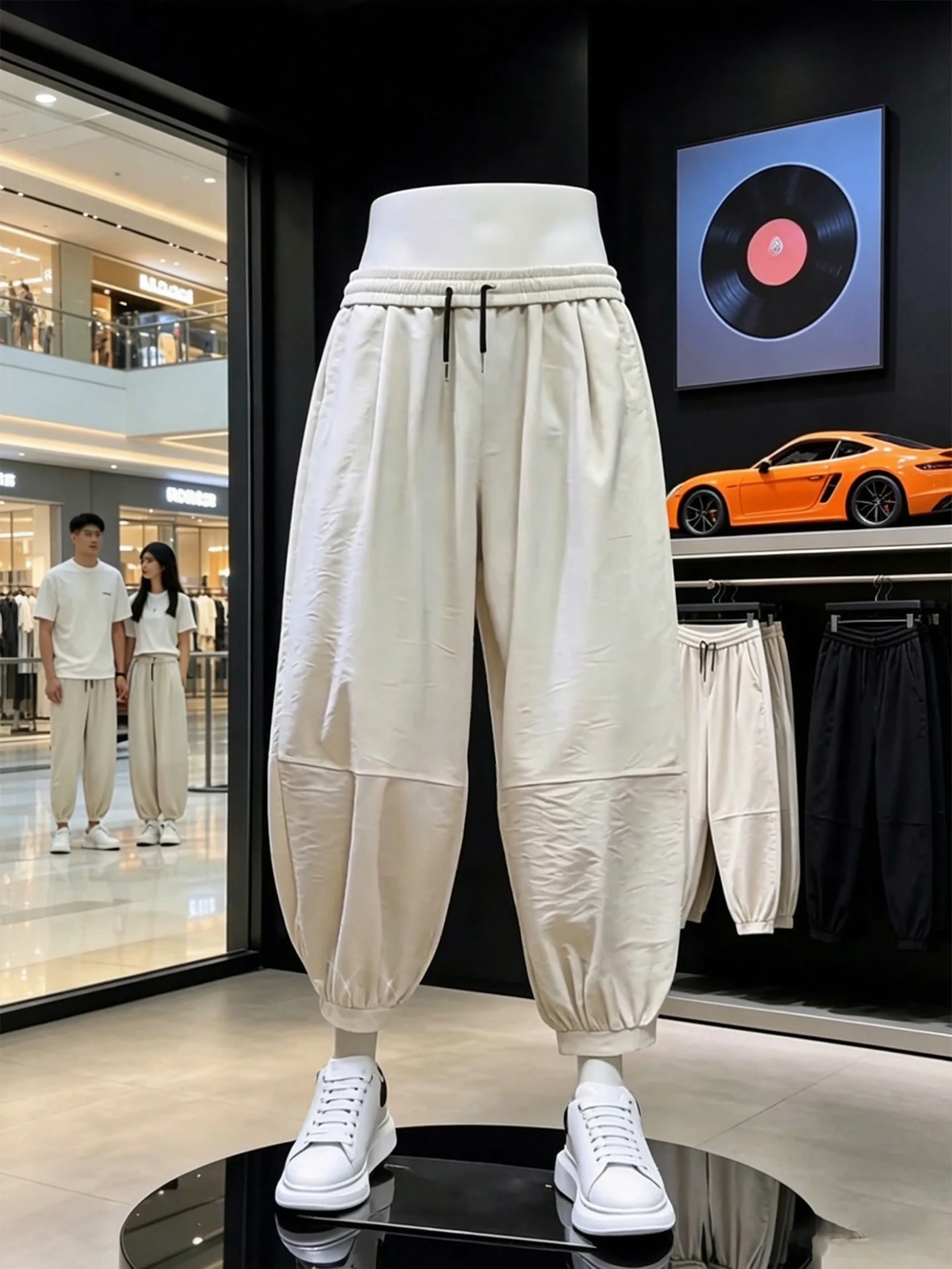 Light Beige Loose Men's Linen Lantern Pants Straight Leg Casual Summer Thin Wide Leg Trousers Harlan Style Fashionable Casual...
Light Beige Loose Men's Linen Lantern Pants Straight Leg Casual Summer Thin Wide Leg Trousers Harlan Style Fashionable Casual...