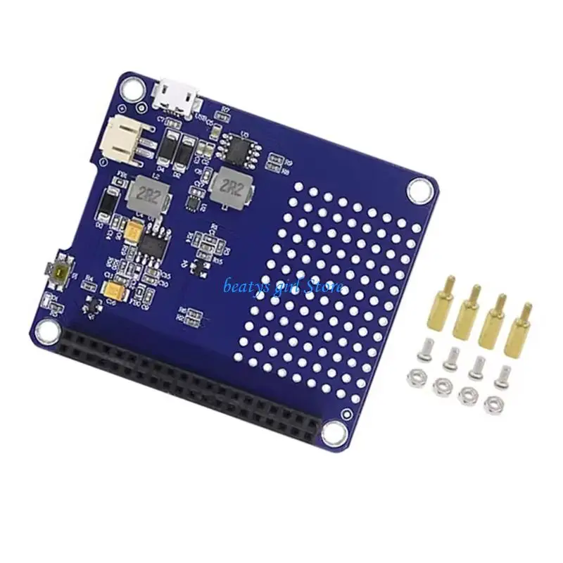 C7AB Fast Charging Uninterruptible Power Supply For RPi 4/5 Expansion Board Supports 2A Simultaneous Power Module
C7AB Fast Charging Uninterruptible Power Supply For RPi 4/5 Expansion Board Supports 2A Simultaneous Power Module