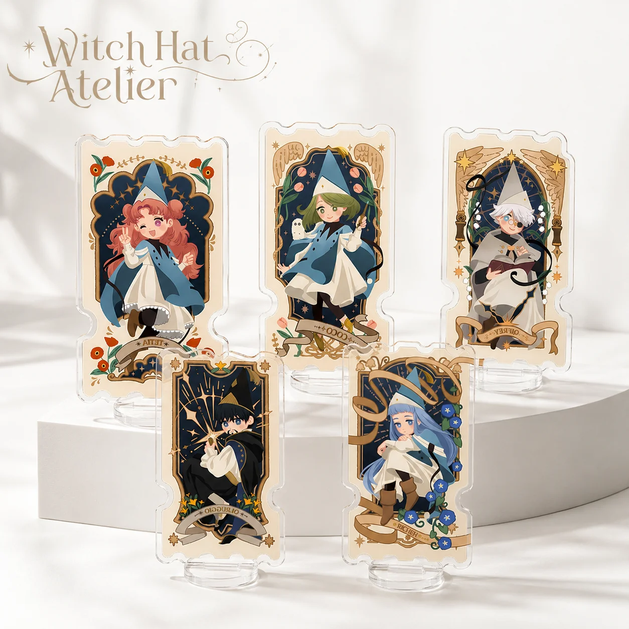 Witch Hat Atelier Anime Acrylic Standee Classic Character Desktop Ornament Collection Gift For Anime Fans Tv Animation Keychain
Witch Hat Atelier Anime Acrylic Standee Classic Character Desktop Ornament Collection Gift For Anime Fans Tv Animation Keychain