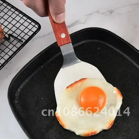 Wooden BBQ Steak Shovel Fried Handle Stainless Steel Spatulas Dough Cutter Potato Knife Pizza Grasping Cutters Kitchen Gadgets
Wooden BBQ Steak Shovel Fried Handle Stainless Steel Spatulas Dough Cutter Potato Knife Pizza Grasping Cutters Kitchen Gadgets