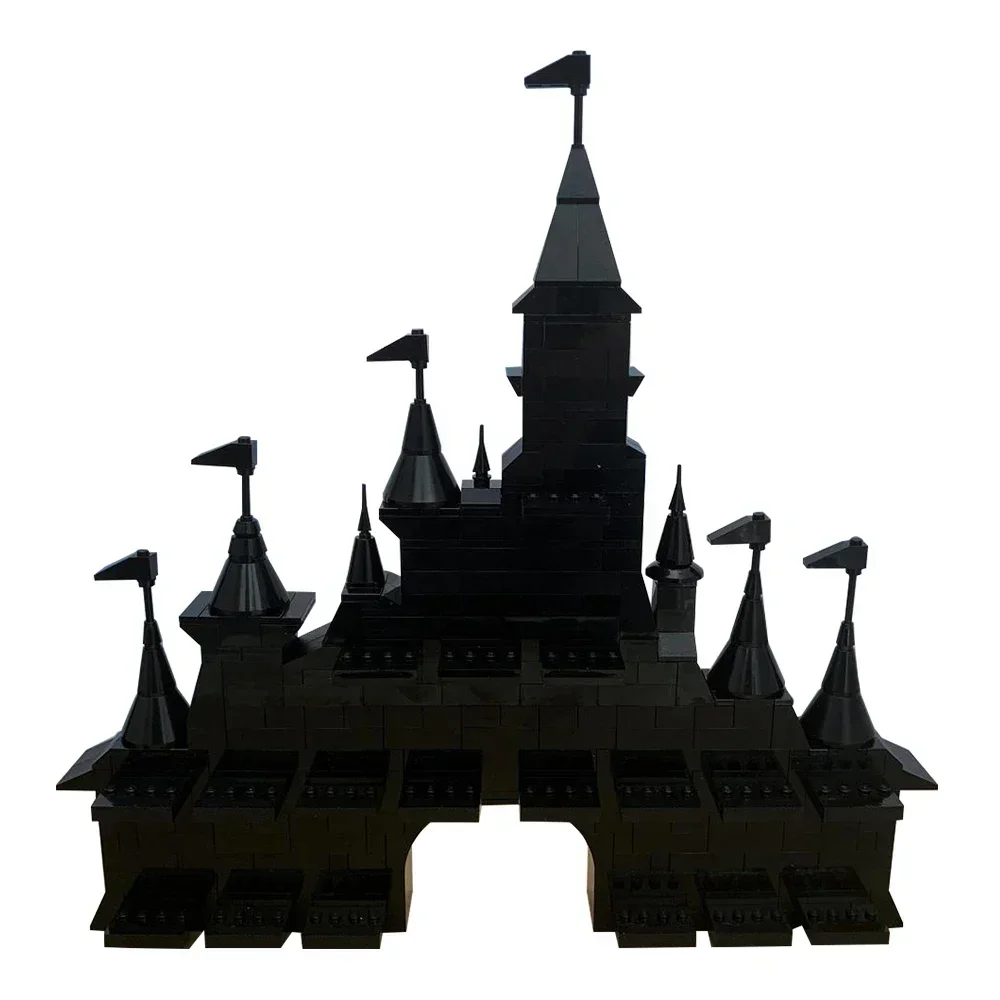 Gobricks MOC Cinderella Castle 100 Celebration Minifig Stand Biriks Black Castle Building Block Set Educational Toy For Gift
Gobricks MOC Cinderella Castle 100 Celebration Minifig Stand Biriks Black Castle Building Block Set Educational Toy For Gift